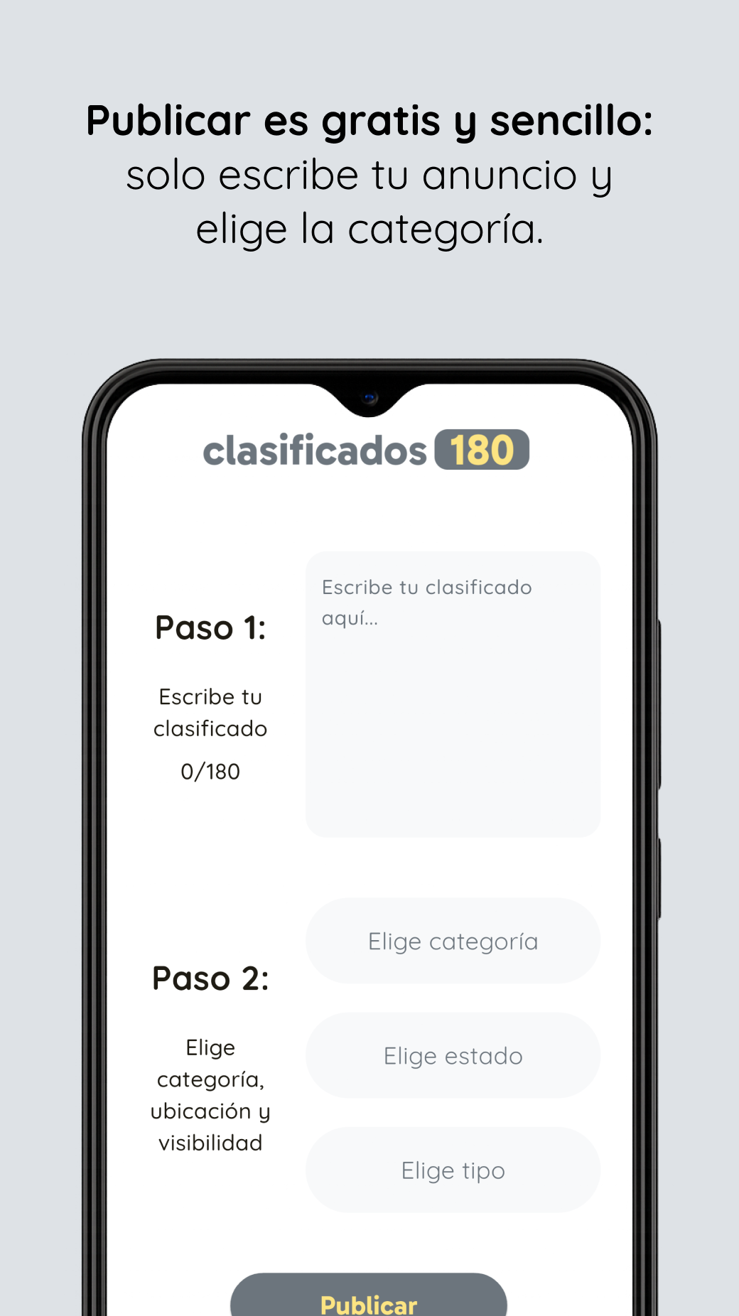 Publicar es gratis y sencillo